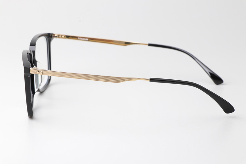 TCS7849 Eyeglasses Black Gold