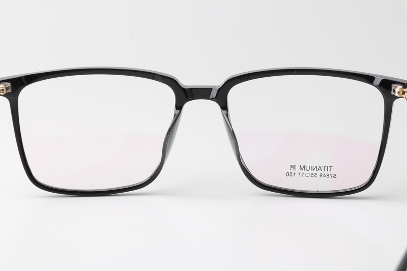 TCS7849 Eyeglasses Black Gold