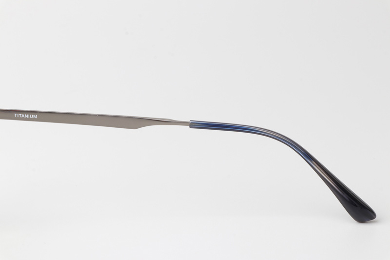 TCS7849 Eyeglasses Blue Gunmetal