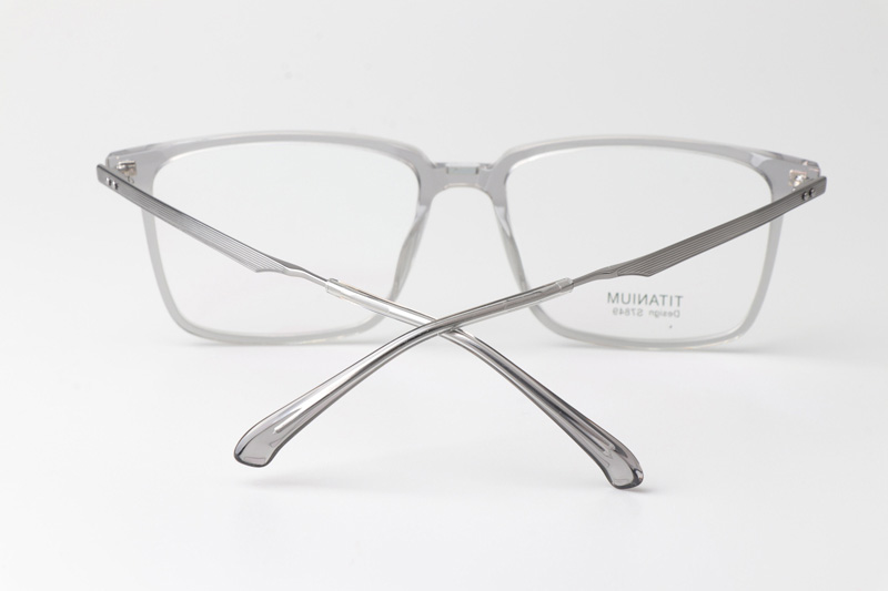 TCS7849 Eyeglasses Clear Gray Gunmetal