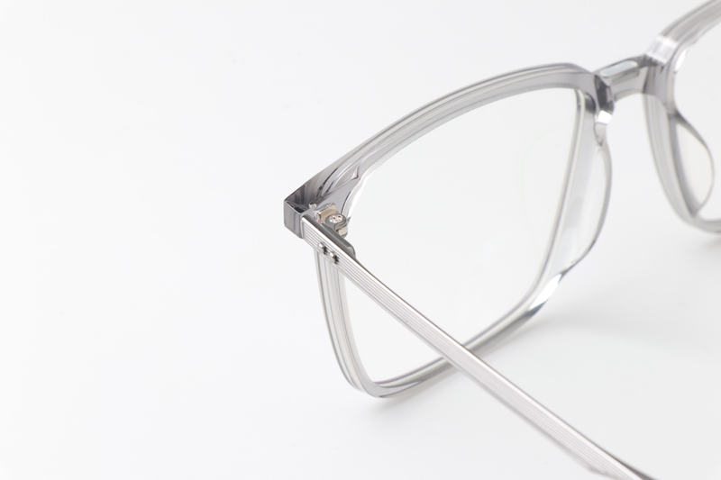 TCS7849 Eyeglasses Clear Gray Gunmetal