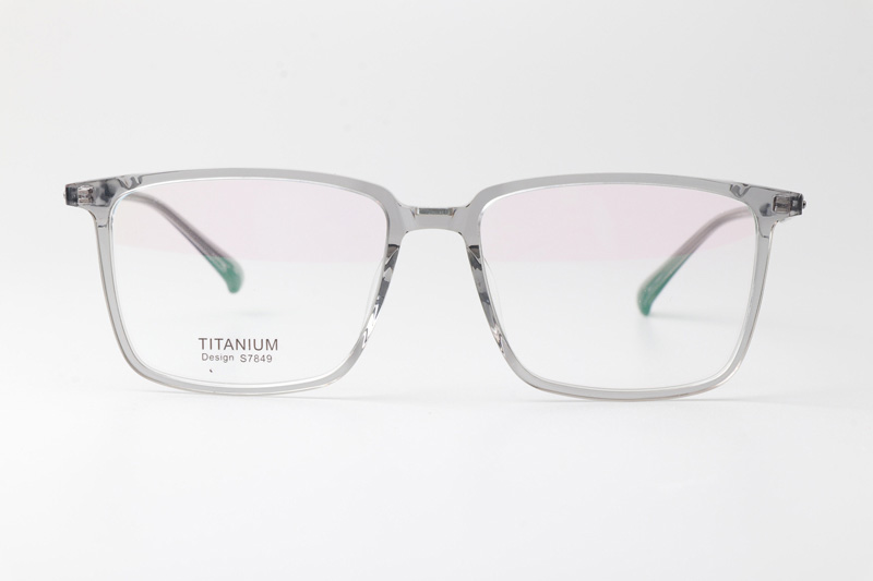 TCS7849 Eyeglasses Clear Gray Gunmetal