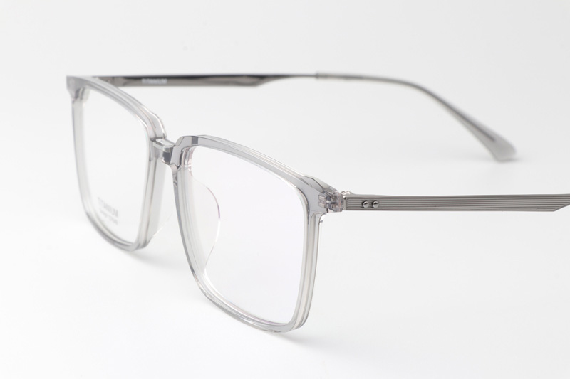 TCS7849 Eyeglasses Clear Gray Gunmetal