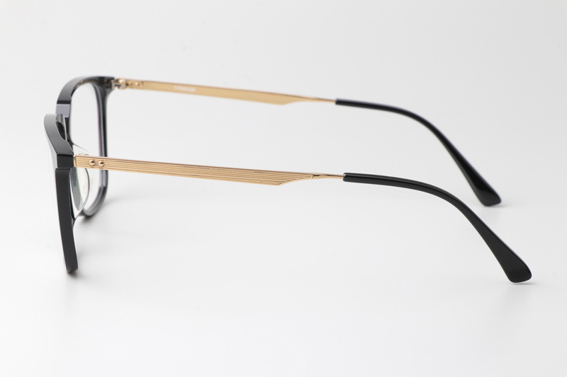 TCS7850 Eyeglasses Black Gold