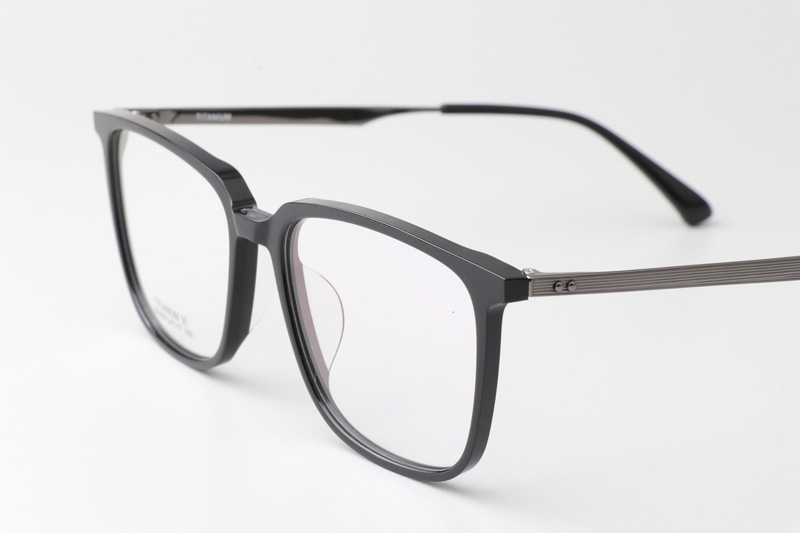 TCS7850 Eyeglasses Black Gunmetal