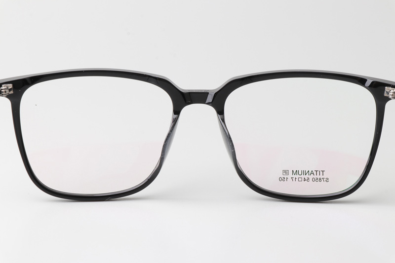 TCS7850 Eyeglasses Black Gunmetal