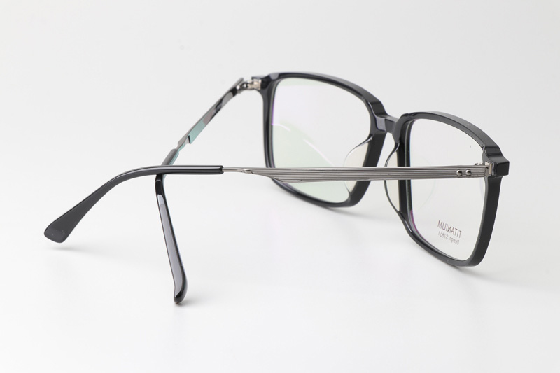 TCS7851 Eyeglasses Black Gunmetal