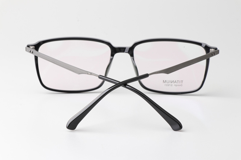 TCS7851 Eyeglasses Black Gunmetal