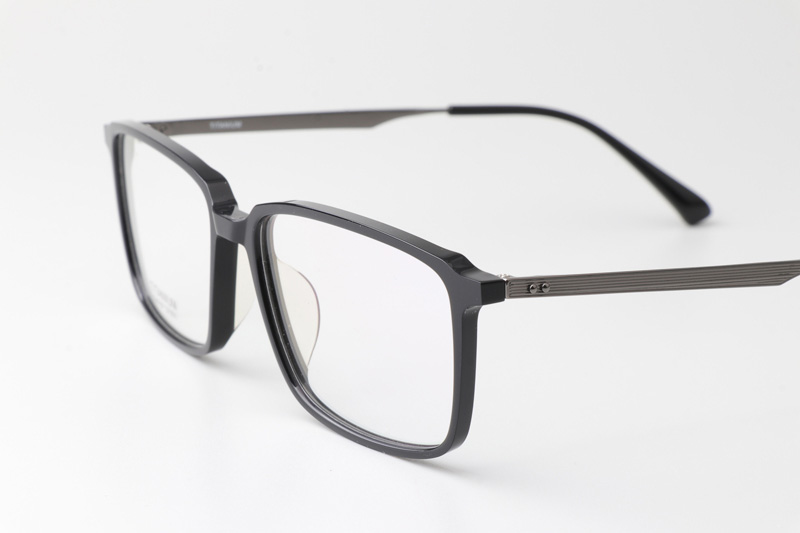 TCS7851 Eyeglasses Black Gunmetal