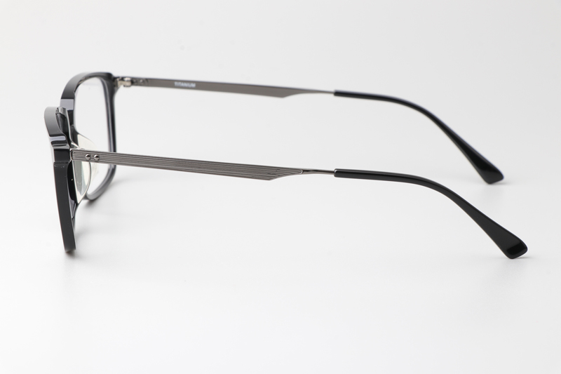 TCS7851 Eyeglasses Black Gunmetal