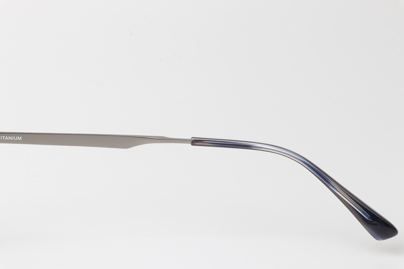 TCS7851 Eyeglasses Blue Gunmetal