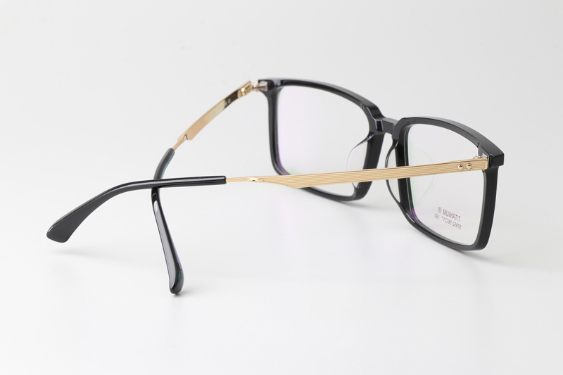 TCS7852 Eyeglasses Black Gold