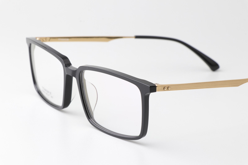 TCS7852 Eyeglasses Black Gold