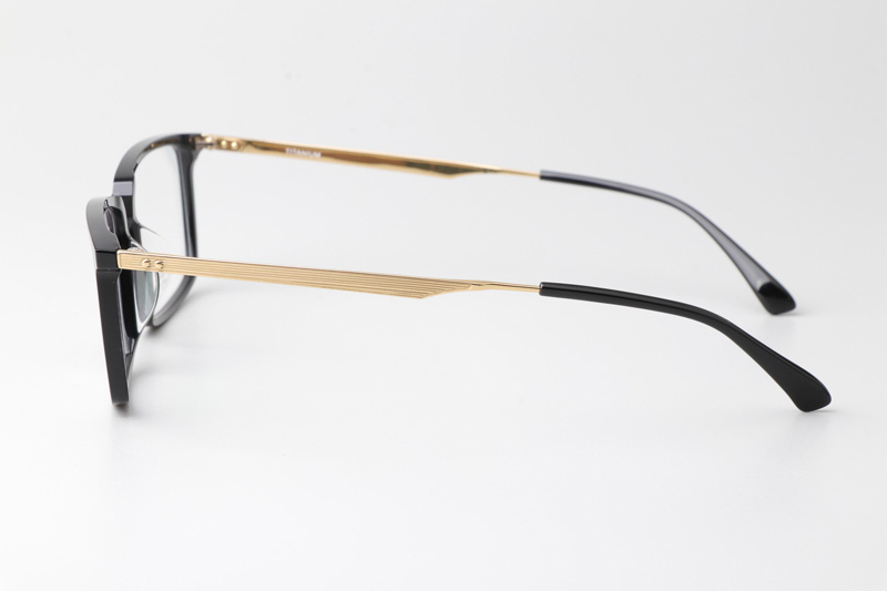 TCS7852 Eyeglasses Black Gold