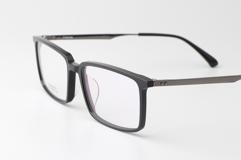 TCS7852 Eyeglasses Black Gunmetal