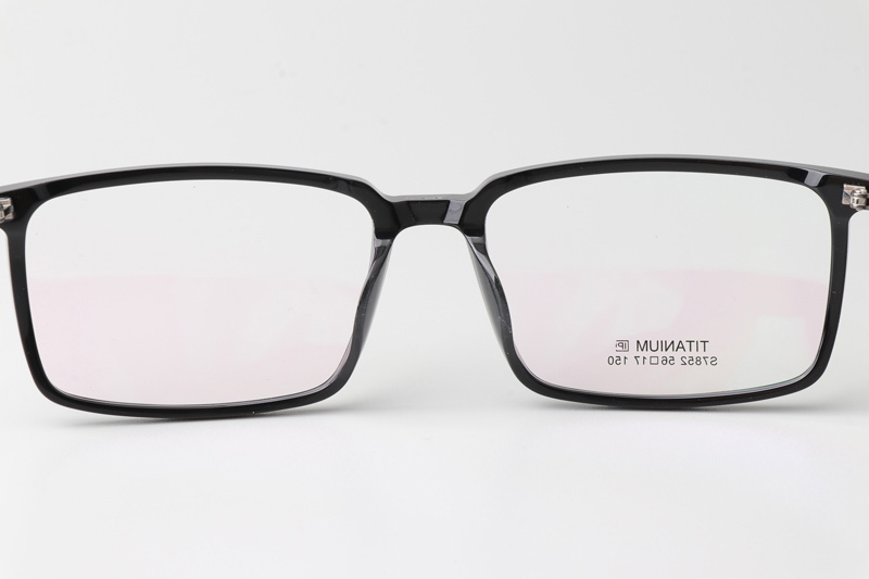 TCS7852 Eyeglasses Black Gunmetal