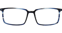 TCS7852 Eyeglasses Blue Gunmetal