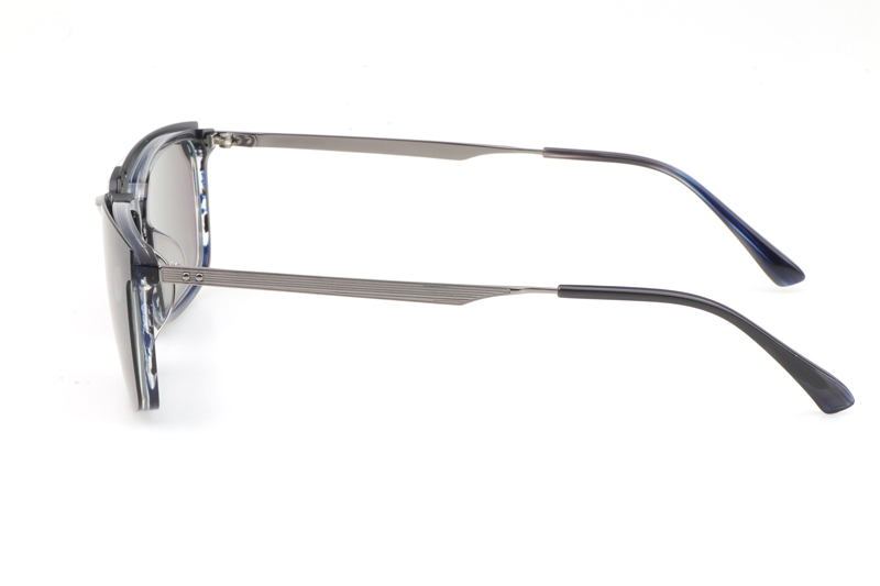 TCS7852 Eyeglasses Blue Gunmetal