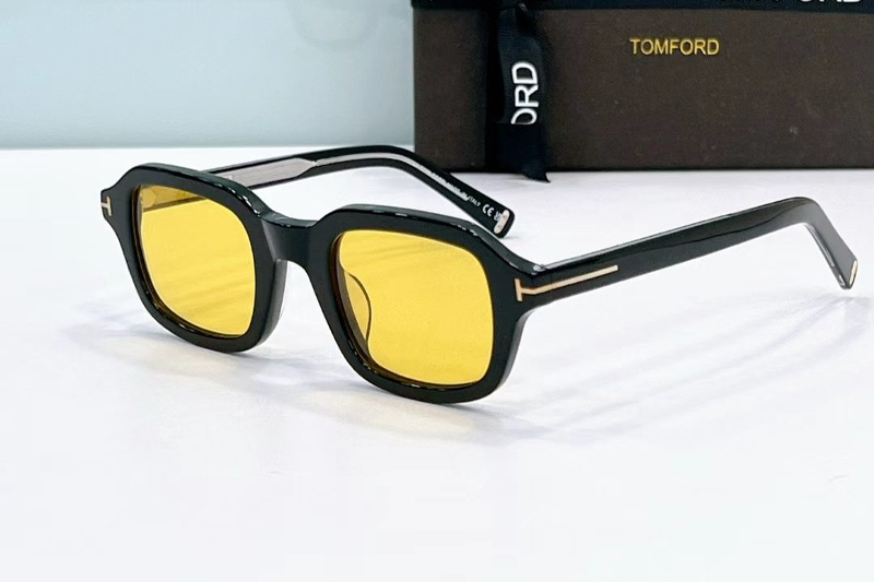 TF0021 Sunglasses Black Yellow