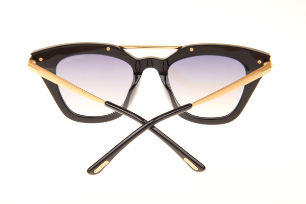 TF0575 Sunglasses In Black Gradient Grey