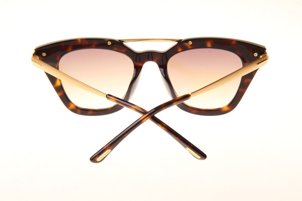 TF0575 Sunglasses In Tortoise Gradient Brown