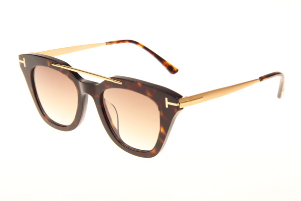 TF0575 Sunglasses In Tortoise Gradient Brown