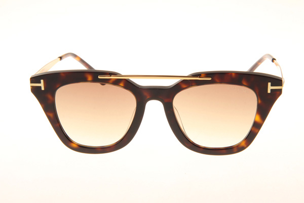 TF0575 Sunglasses In Tortoise Gradient Brown