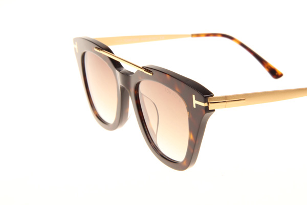 TF0575 Sunglasses In Tortoise Gradient Brown