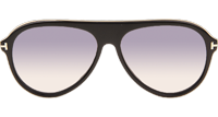 TF0624 Sunglasses In Black Gradient Grey