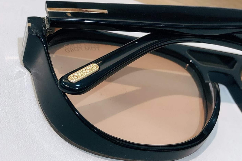 TF1022 Sunglasses Black Light Brown