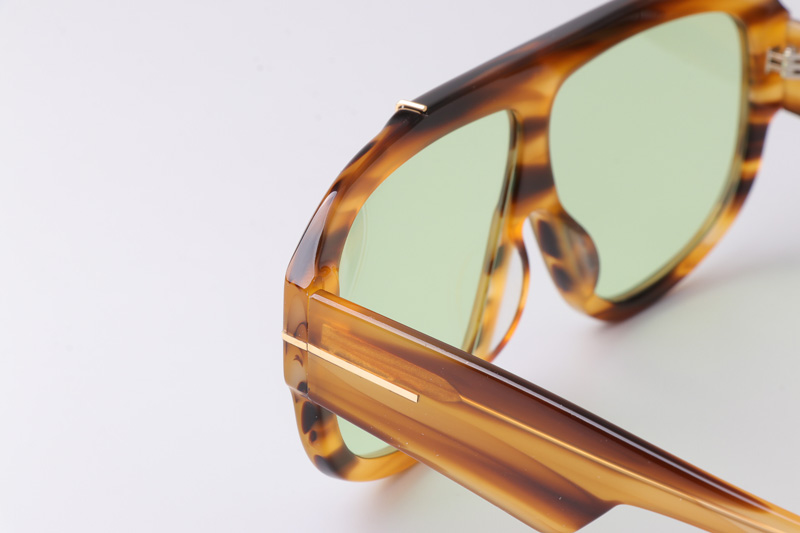 TF1093 Sunglasses Light Tortoise Green