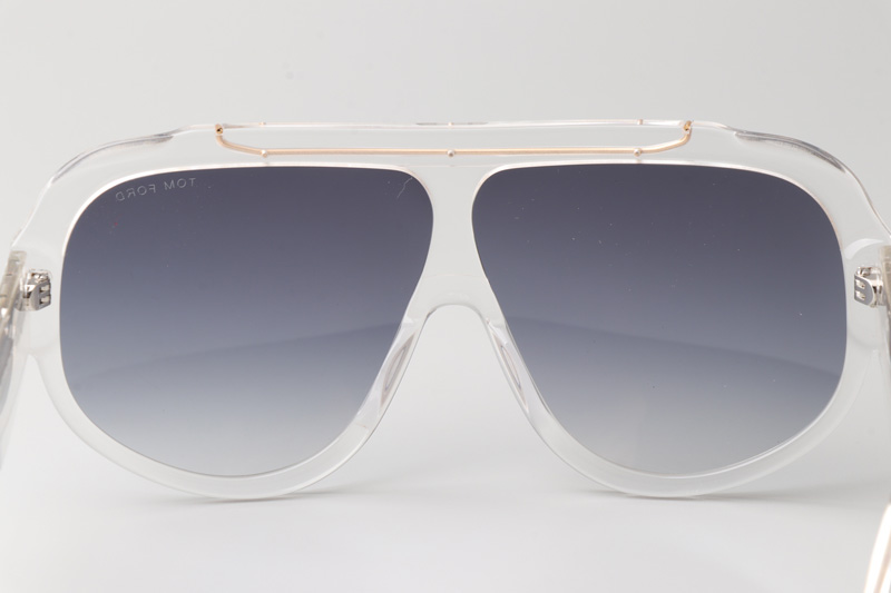 TF1093 Sunglasses Transparent Gradient Gray