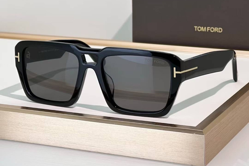 TF1153 Sunglasses Black Gray