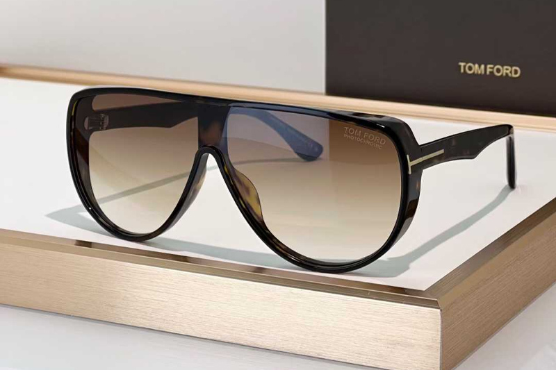 TF1182 Sunglasses Tortoise Gradient Brown