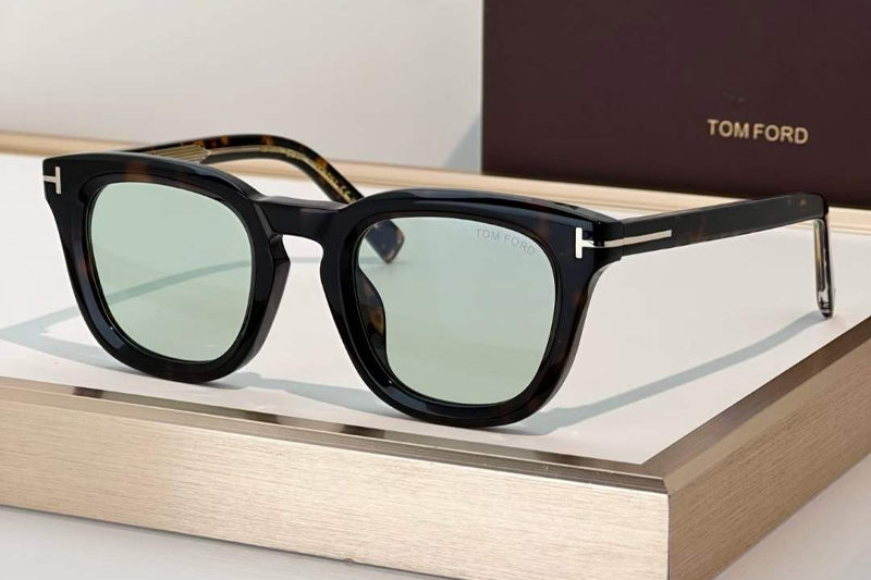 TF1326 Sunglasses Tortoise Green
