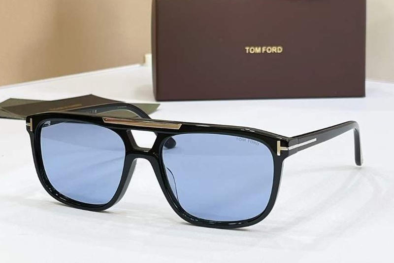TF1338 Sunglasses Black Blue