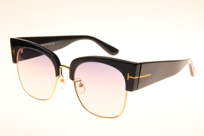 TF554 Dakota Sunglasses In Black Gradient Pink