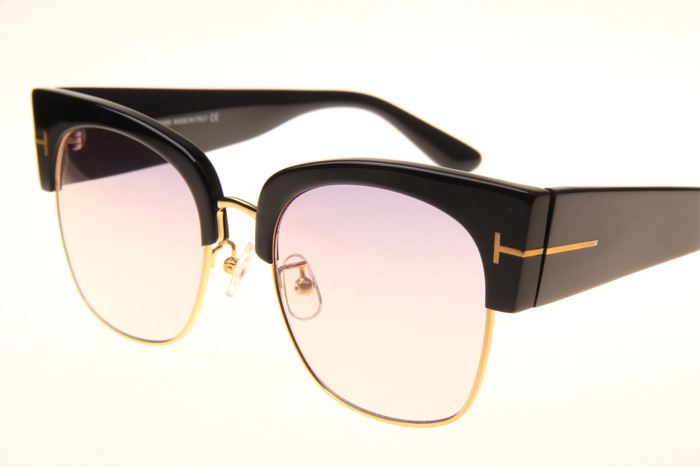 TF554 Dakota Sunglasses In Black Gradient Pink