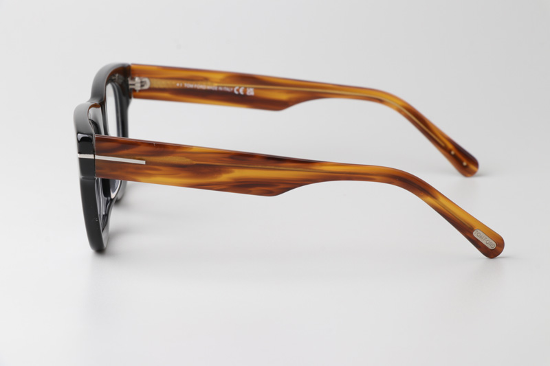 TF5872B Eyeglasses Black Brown