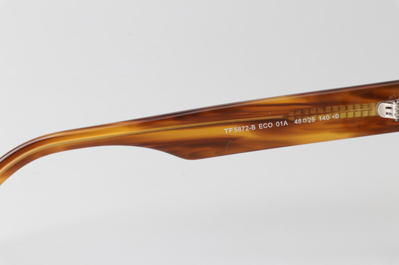 TF5872B Eyeglasses Black Brown