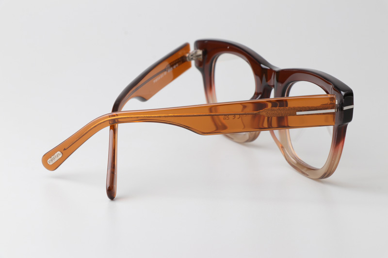 TF5872B Eyeglasses Brown Transparent