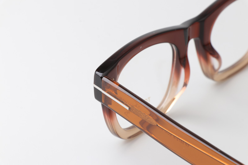 TF5872B Eyeglasses Brown Transparent