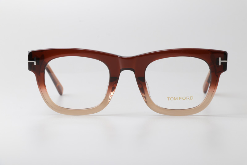TF5872B Eyeglasses Brown Transparent
