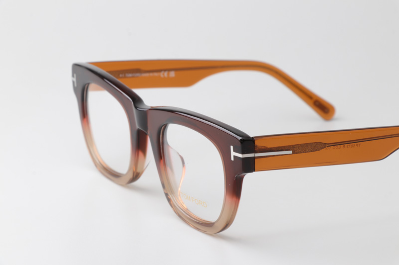 TF5872B Eyeglasses Brown Transparent