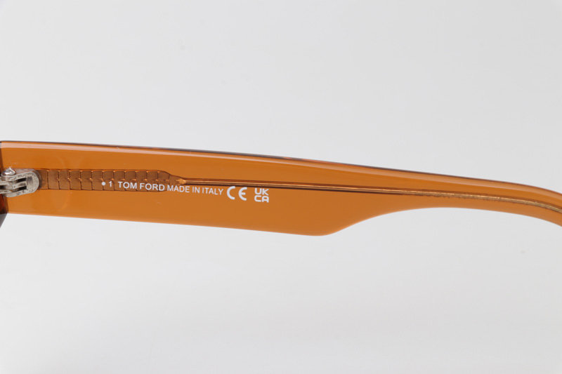 TF5872B Eyeglasses Brown Transparent