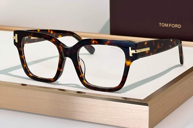TF6078-B Eyeglasses Tortoise