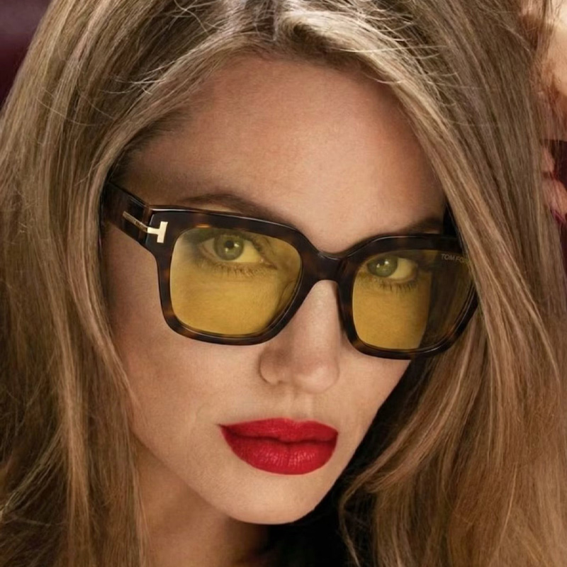 TF6078-B Sunglasses Tortoise Yellow