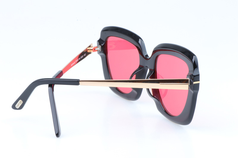 TF610F Sunglasses In Black Pink