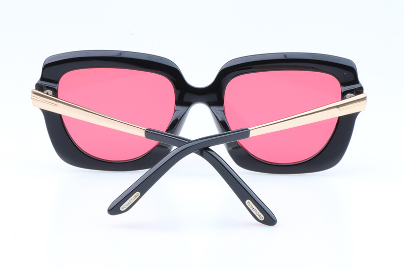 TF610F Sunglasses In Black Pink