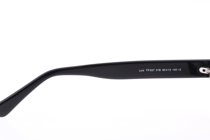 TF837 Sunglasses In Black Gradient Brown